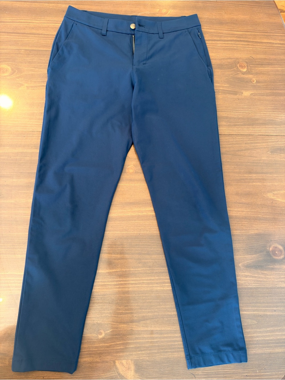 lululemon Commission Slim-Fit POants Warpstreme Navy Size 30 x 32